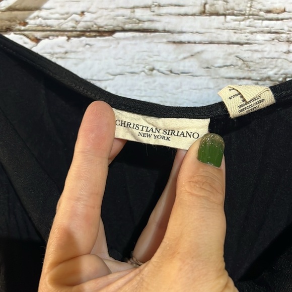 Christian Soriano black sleeveless top size medium - Picture 6 of 10
